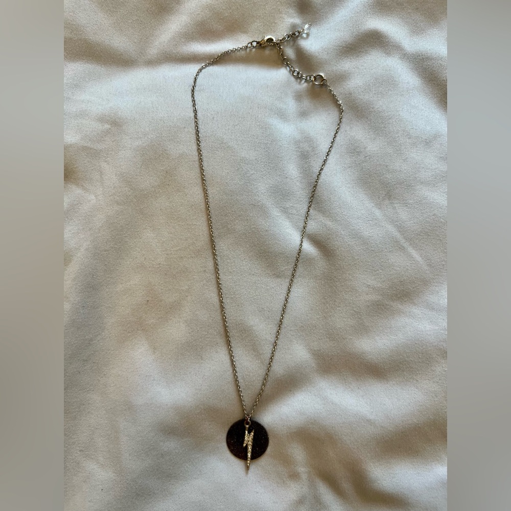 Lighting Bolt Charm necklace
